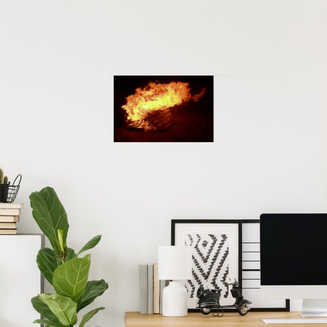 Bonfire Poster (Hemmakontoret)