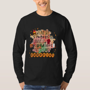 Bonfire S'mores Flannels Sweaters Scented Candles T Shirt