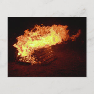 Bonfire Vykort