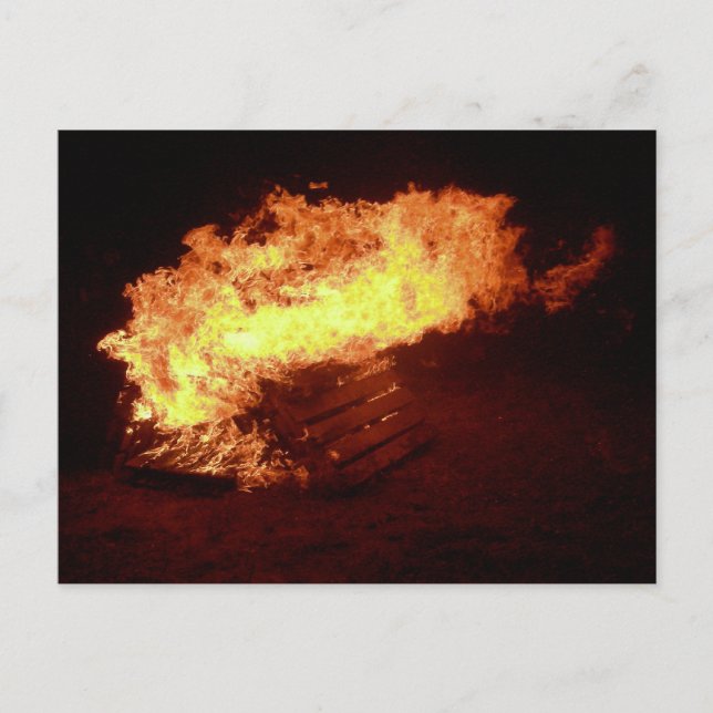 Bonfire Vykort (Framsida)