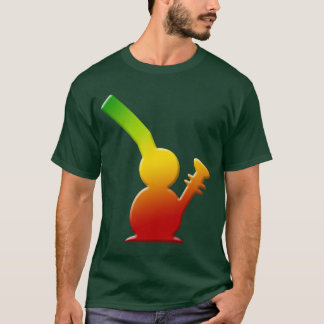 Bong på - reggaen Rasta Bong livsstil Tee Shirt