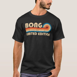 BONG Surname Retro Vintage 80-årsjubileum T Shirt