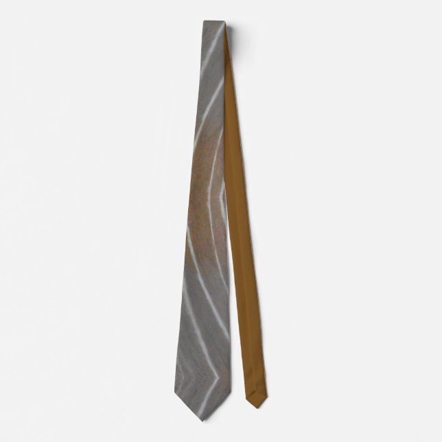 Bongo Antelope Skin Pattern Neck Tie Slips (Framsida)