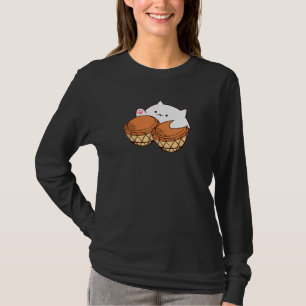 Bongo Cat merch Cute cat meme T Shirt