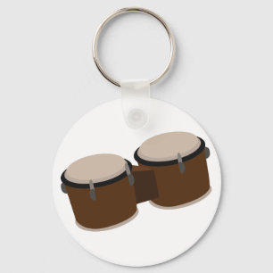 Bongo Drums Nyckelring