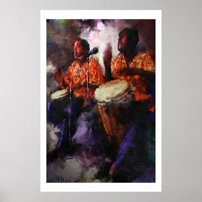 Bongo Players Poster (Framsidan)