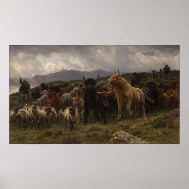 Bonheur - Highland Raid 1860 Poster (Framsidan)