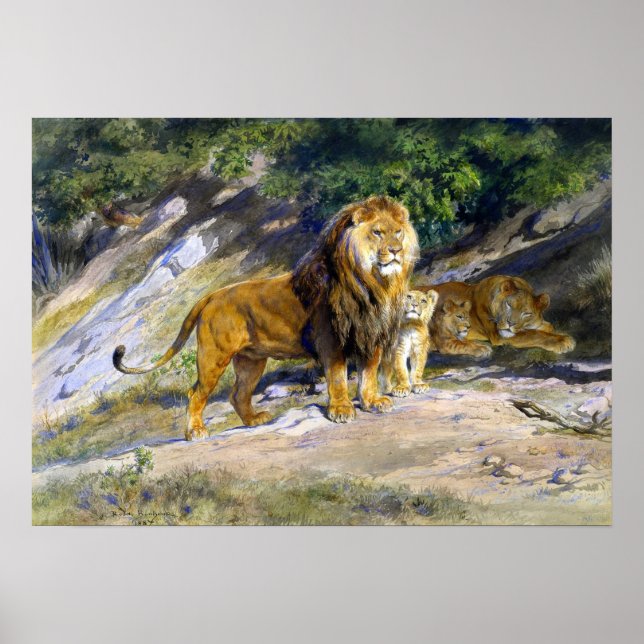 Bonheur - Kung-vattnen Poster (Framsidan)