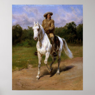 Bonheur - Porträtt av överste William F. Cody Poster