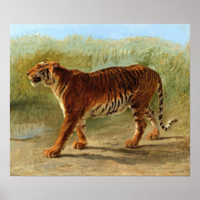Bonheur - Royalets tiger i mars Poster (Framsidan)