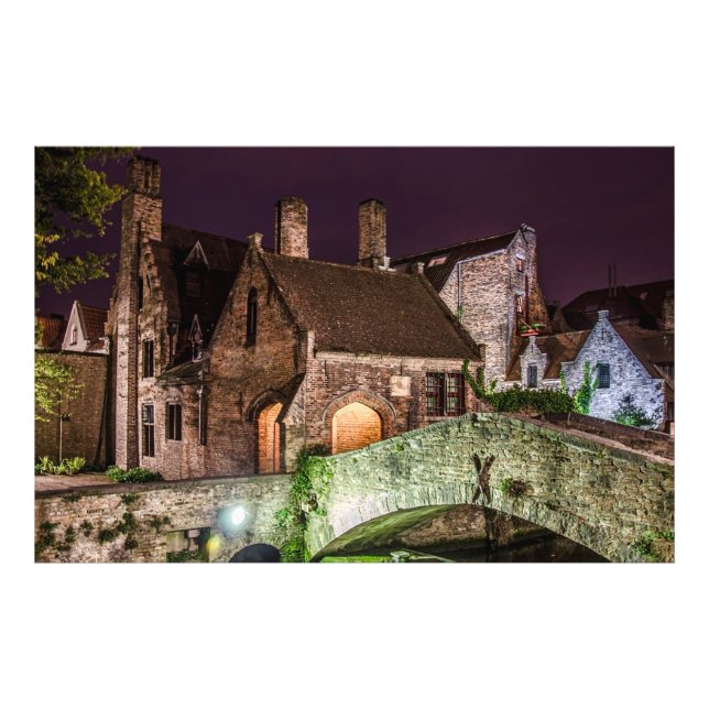 Bonifacius Bridge i Brygge Fototryck (Framsidan)