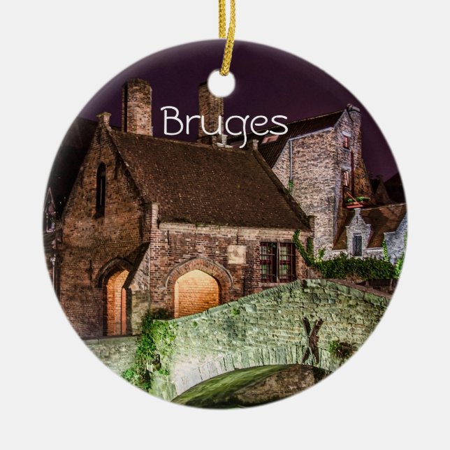Bonifacius Bridge i Brygge Julgransprydnad Keramik (Framsidan)