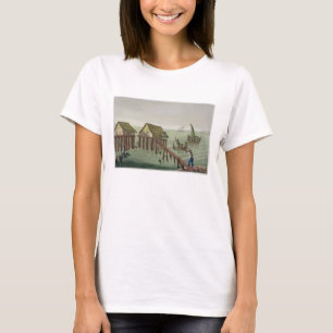 Boningar av den Papu stammen, Rawak, pläterar 22 T-shirt