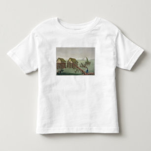 Boningar av den Papu stammen, Rawak, pläterar 22 Tee