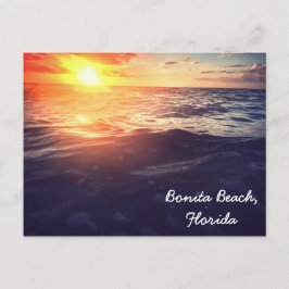 Bonita Beach Solnedgång vykort