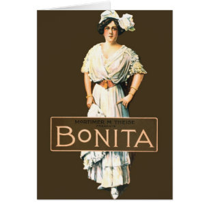 bonita hälsningskort