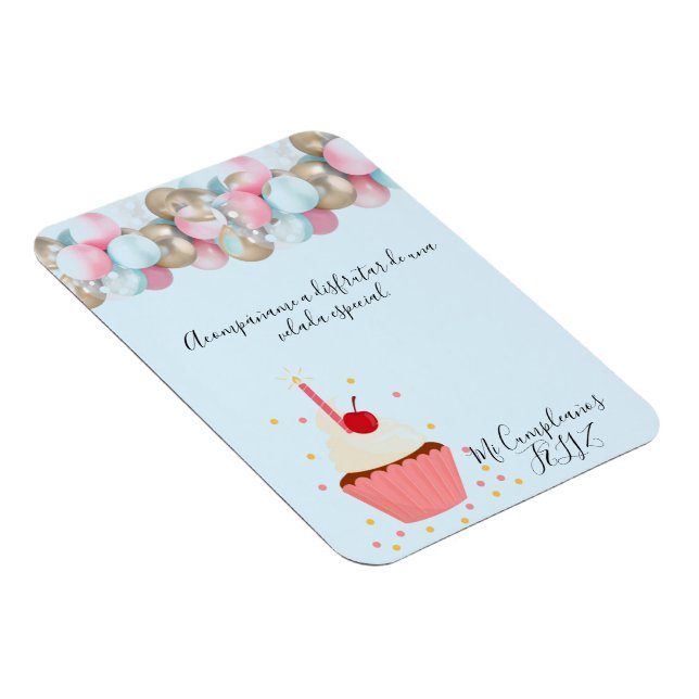 bonita Invitation de festejo Magnet (Högersidan)