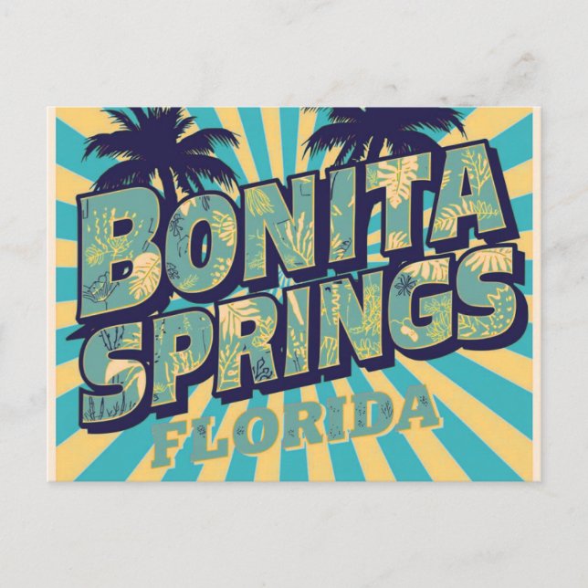 Bonita springs dreaming vykort (Framsida)