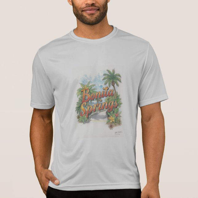 Bonita springs,  florida dröm t shirt (Framsida)