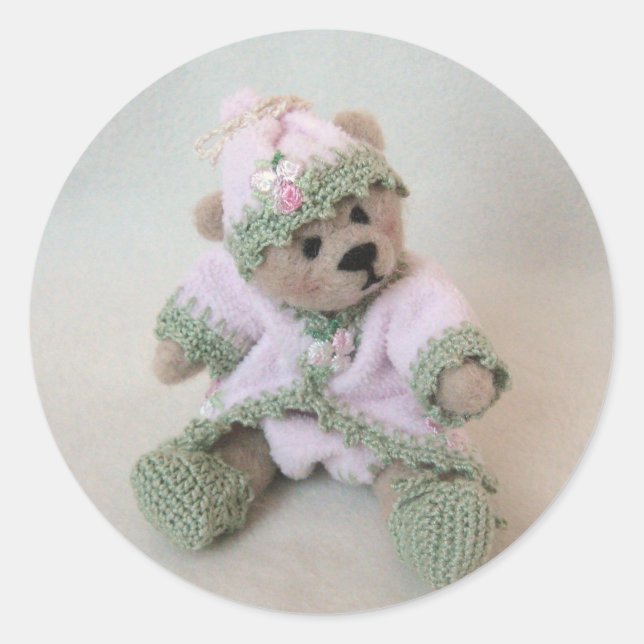 Bonita Stickers Runt Klistermärke (Framsida)