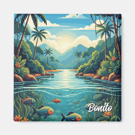 Bonito Brasilien Travel Magnet