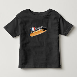 Bonjour Baguette - Lustigt Fransk Food T Shirt