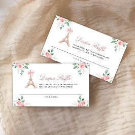 Bonjour Bebe franska café rosa blommig blöja lotte Tilläggskort