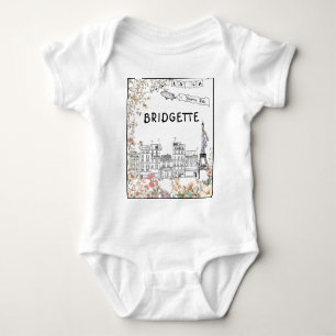 Bonjour Bebe Gender Neutral Baby Shower Gift T Shirt