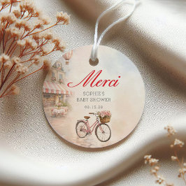 Bonjour Bébé Paris Baby Shower Gåvor Etiketter