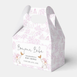 Bonjour Bebe Romantic Fransk Girl Baby Shower Presentaskar