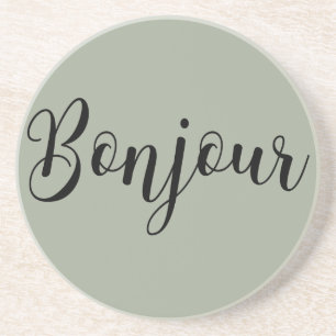 Bonjour-blackText Underlägg