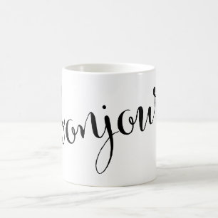 bonjour Bra God Fransk Mugg