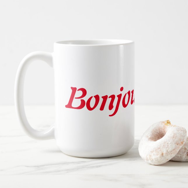 Bonjour coffee/tea Mugg (Med munk)