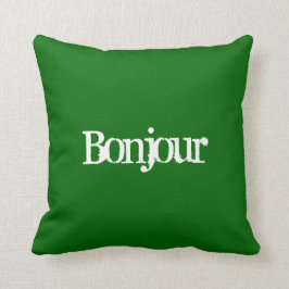 Bonjour - dekorativ kudde