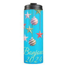 Bonjour för nyårskort 2024