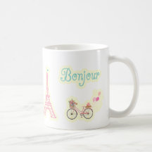 Bonjour från Paris frankriken