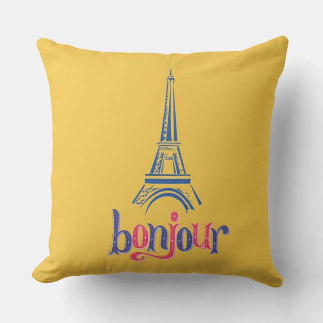 BONJOUR FRANKRIKE KUDDE (Framsida)