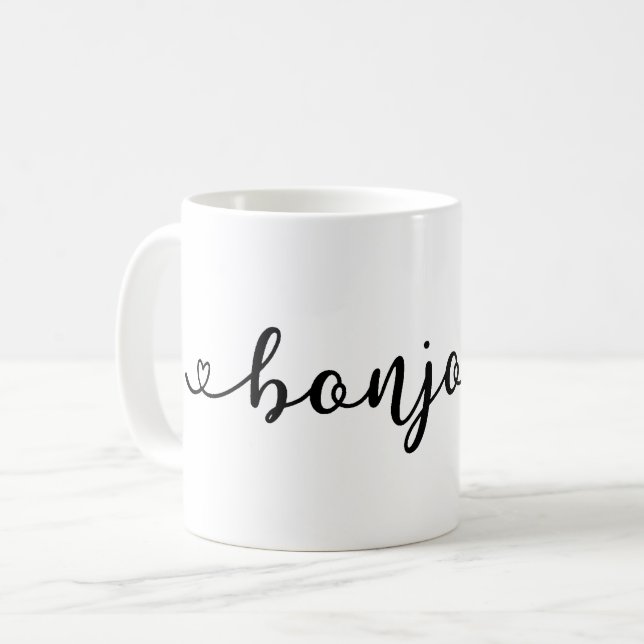 Bonjour Fransk Design Kaffemugg (Framsida vänster)