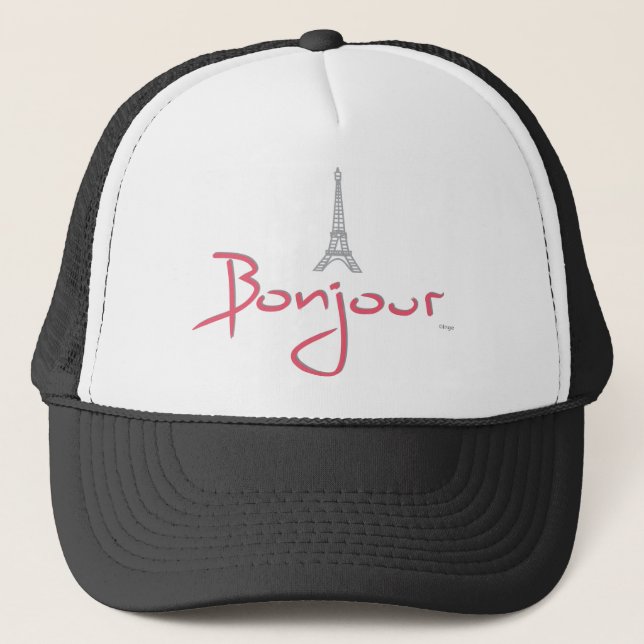 Bonjour (Hej) Paris Keps (Framsida)