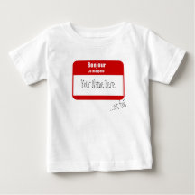 Bonjour Je m'appelle…, /Högt, är mitt namn