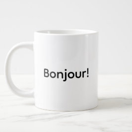 Bonjour! Jumbo Mugg