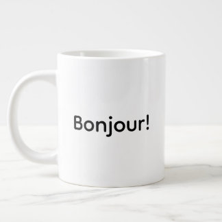 Bonjour! Jumbo Mugg