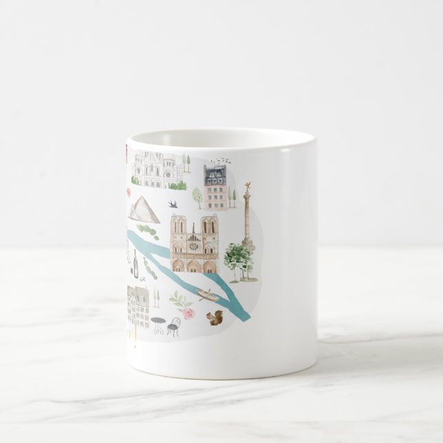 Bonjour! Kaffemugg (Center)