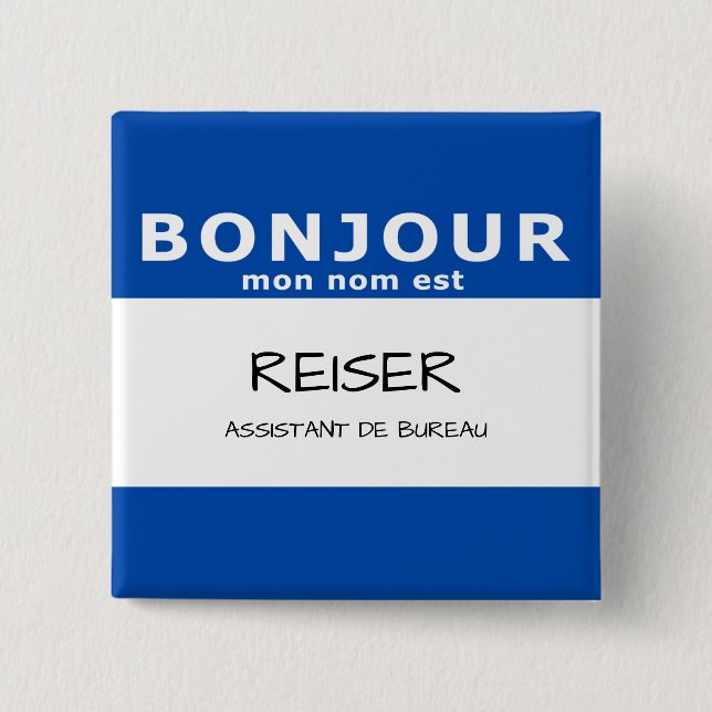 BONJOUR mon nom est Knapp (Framsida)