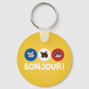 Bonjour! Nyckelring