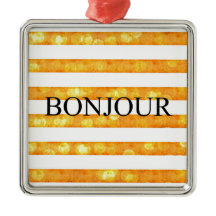 Bonjour Orange Rand Bokeh