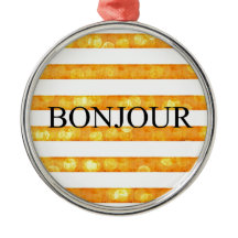 Bonjour Orange Rand Bokeh