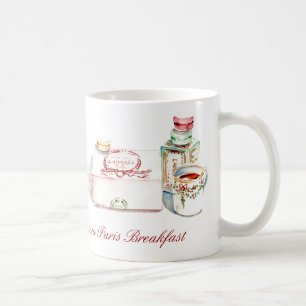 Bonjour Paris frukostmugg Kaffemugg