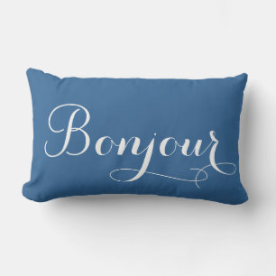 Bonjour Paris Lumbar Pillow Lumbarkudde