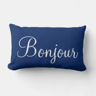 Bonjour Paris Lumbar Pillow Lumbarkudde